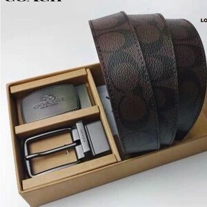 Coach mens belts